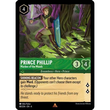 Prince Phillip - Warden of the Woods (88/204) - Ursulas Return Cold Foil