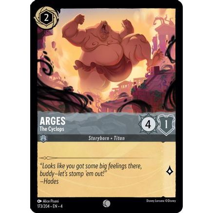 Arges - The Cyclops (173/204) - Ursulas Return Cold Foil