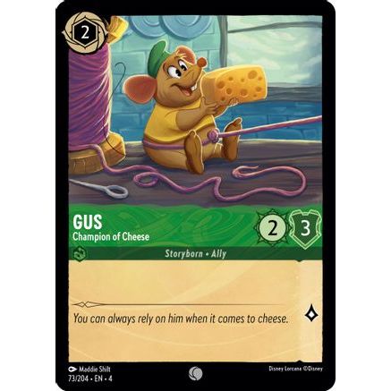 Gus - Champion of Cheese (73/204) - Ursulas Return