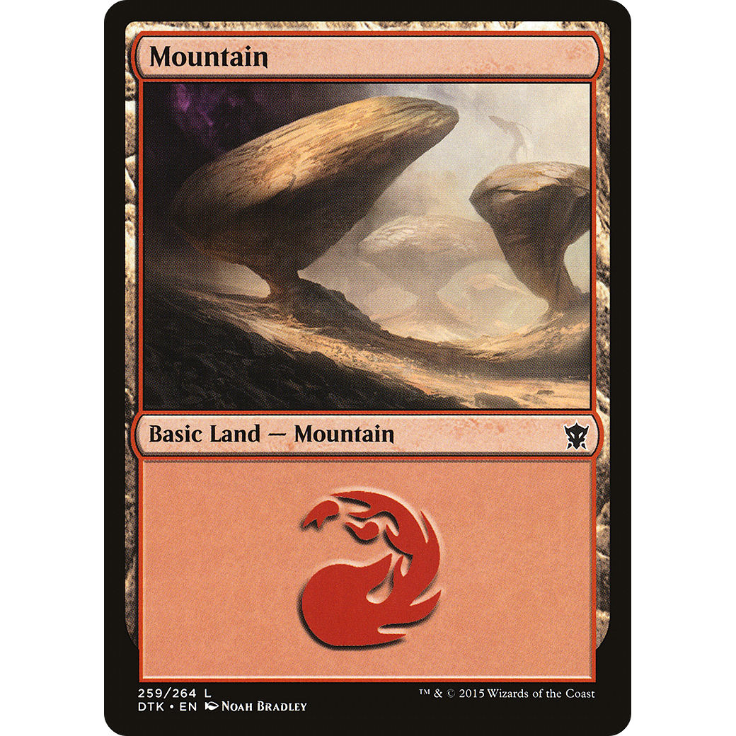Mountain (259) (DTK-259) - Dragons of Tarkir