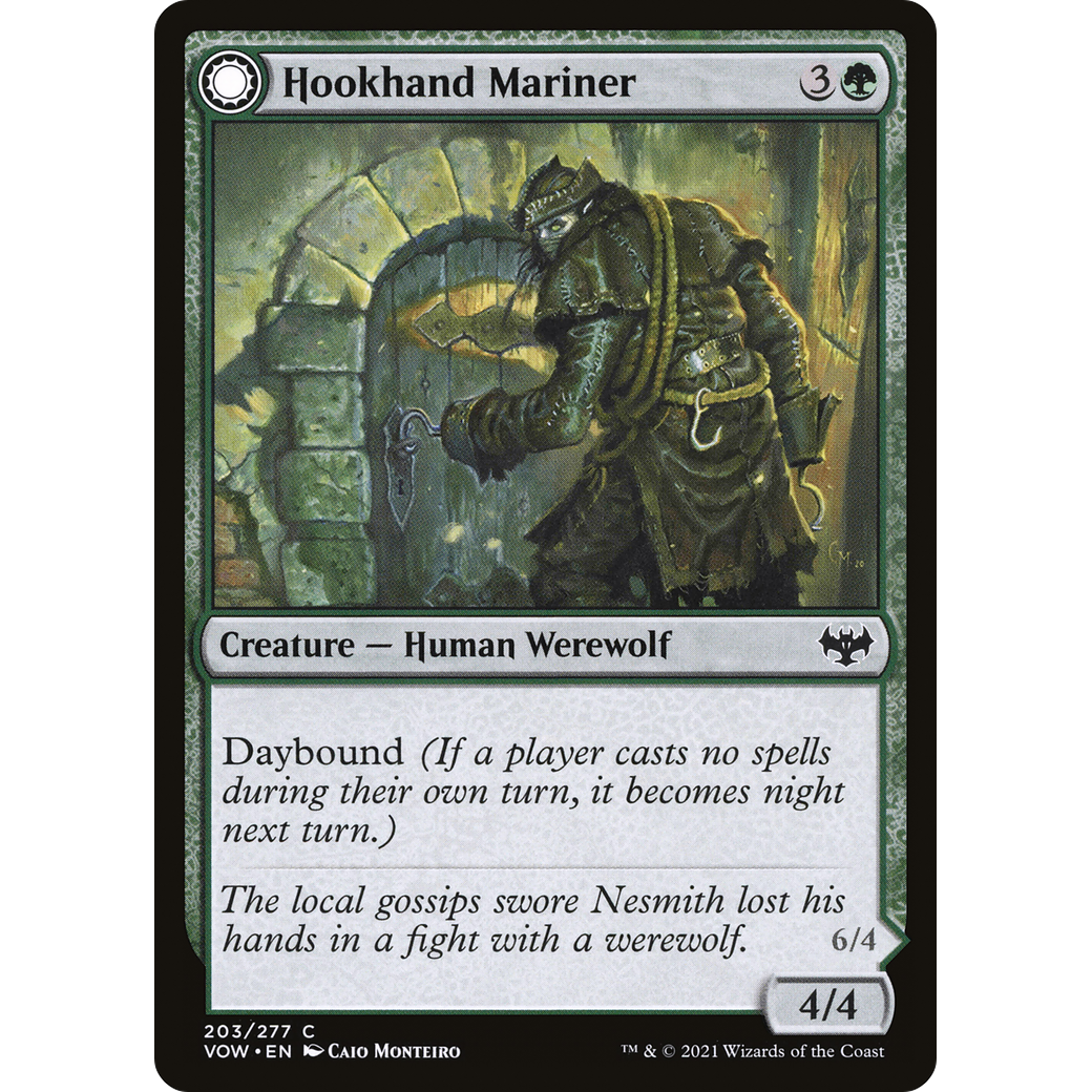 Hookhand Mariner (VOW-203) - Innistrad: Crimson Vow: (Double Faced Transform)