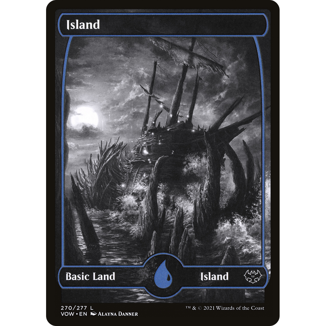 Island (270) (VOW-270) - Innistrad: Crimson Vow: (Showcase) Foil