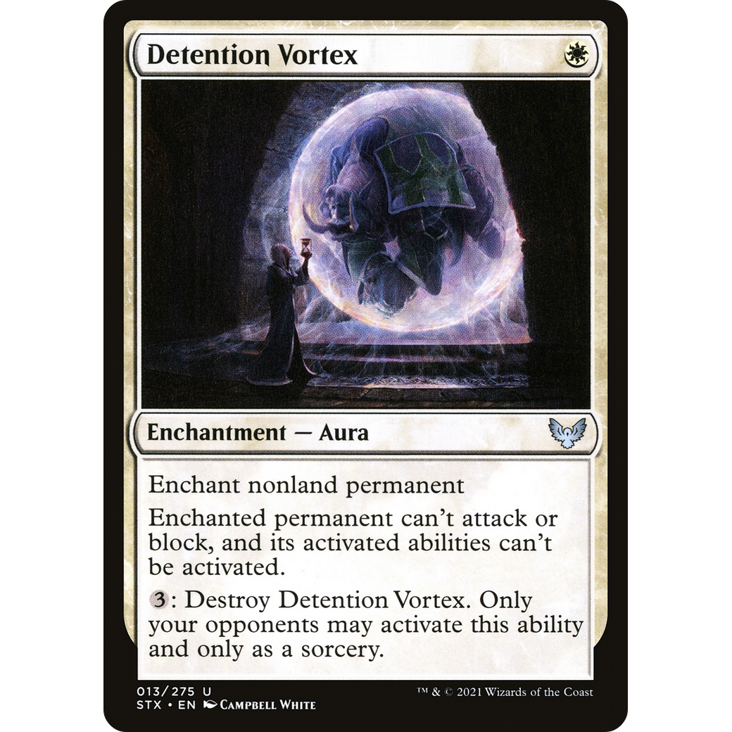 Detention Vortex (STX-013) - Strixhaven: School of Mages Foil