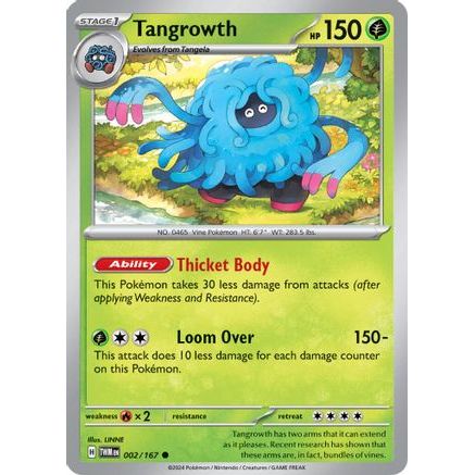 Tangrowth 2 - SV06 Twilight Masquerade Reverse Holofoil