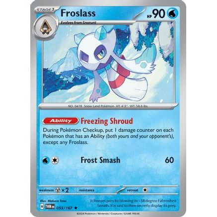Froslass - 053/167 53 - SV06 Twilight Masquerade Reverse Holofoil