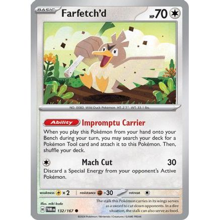 Farfetch'd 132 - SV06 Twilight Masquerade