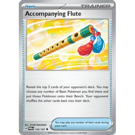 Accompanying Flute 142 - SV06 Twilight Masquerade Reverse Holofoil
