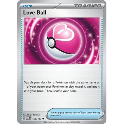 Love Ball 156 - SV06 Twilight Masquerade Reverse Holofoil