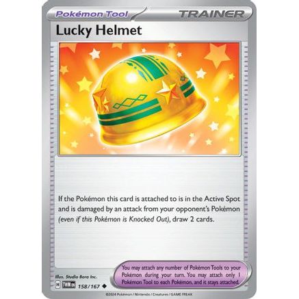 Lucky Helmet 158 - SV06 Twilight Masquerade Reverse Holofoil
