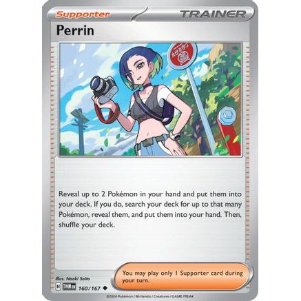 Perrin - 160/167 160 - SV06 Twilight Masquerade Reverse Holofoil
