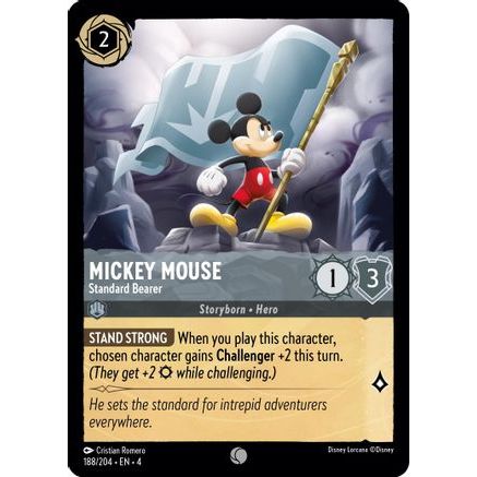 Mickey Mouse - Standard Bearer (188/204) - Ursulas Return