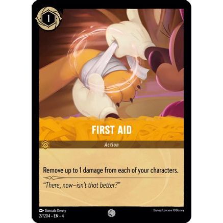 First Aid (27/204) - Ursulas Return Cold Foil