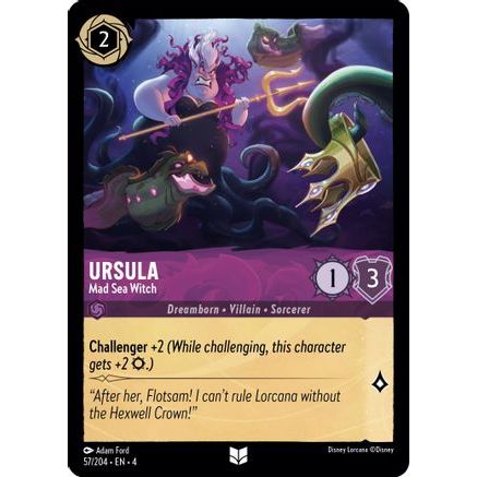 Ursula - Mad Sea Witch (57/204) - Ursulas Return