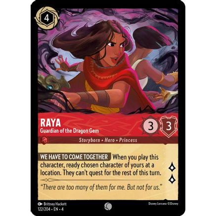 Raya - Guardian of the Dragon Gem (122/204) - Ursulas Return