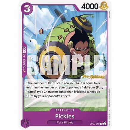 Pickles (OP07-069) - 500 Years in the Future Pre-Release Cards