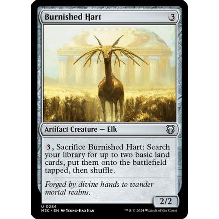 Burnished Hart (Ripple Foil) (M3C-284) - Modern Horizons 3 Commander Foil