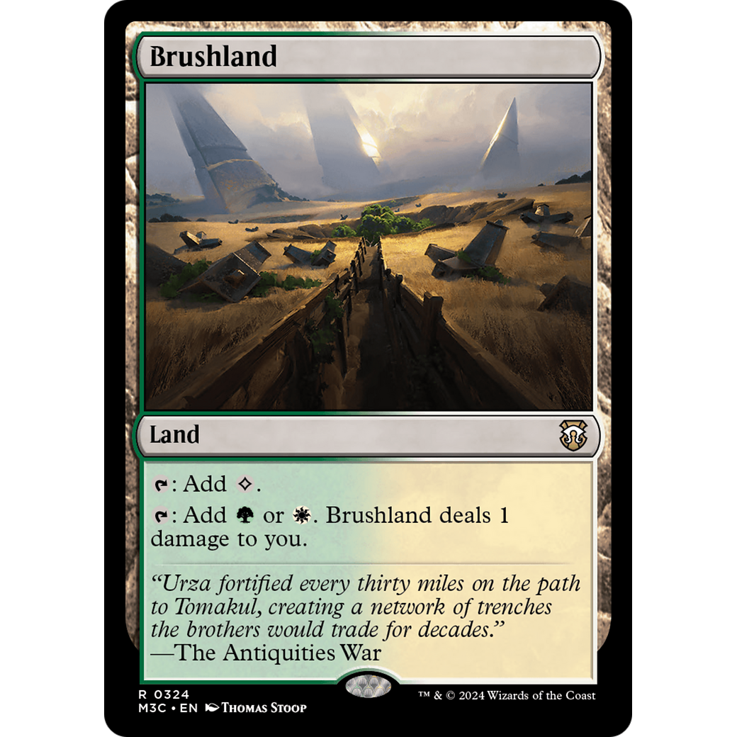 Brushland (M3C-324) - Modern Horizons 3 Commander Foil
