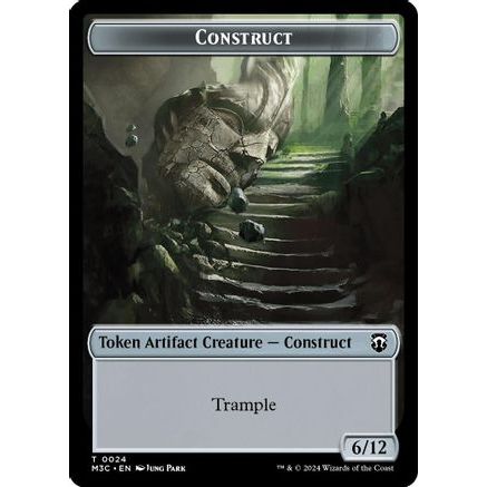 Construct // Myr Double-Sided Token (M3C-24 // 25) - Modern Horizons 3 Commander