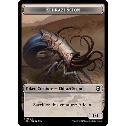 Eldrazi Scion // Eldrazi Spawn Double-Sided Token (M3C-3 // 2) - Modern Horizons 3 Commander