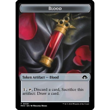 Blood // Energy Reserve Double-Sided Token (MH3-29 // 36) - Modern Horizons 3