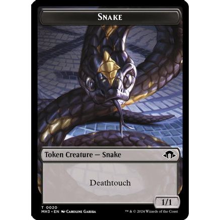 Snake Token (MH3-020) - Modern Horizons 3