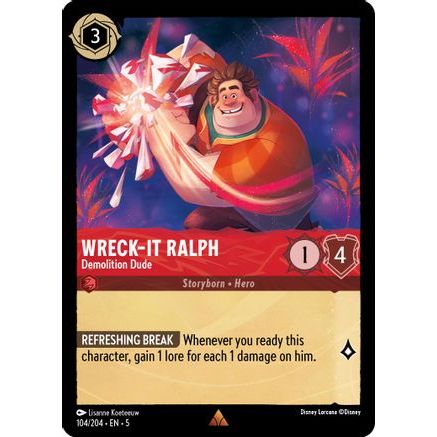 Wreck-It Ralph - Demolition Dude (104/204) - Shimmering Skies
