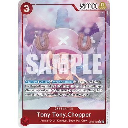 Tony Tony.Chopper (0070) (Parallel) (OP08-007) - Two Legends Foil