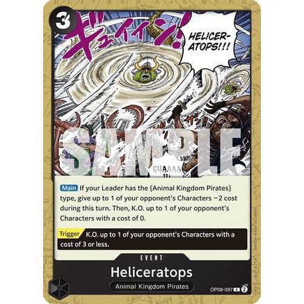 Heliceratops (OP08-097) - Two Legends