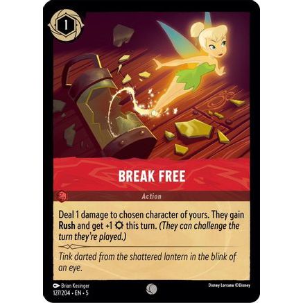 Break Free (127/204) - Shimmering Skies Cold Foil