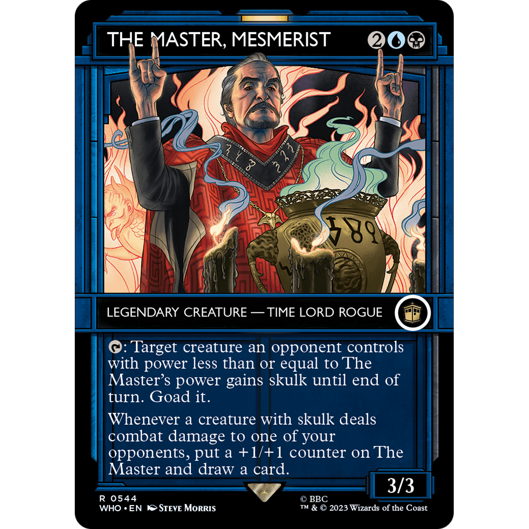 The Master, Mesmerist (Showcase) (WHO-544) - Doctor Who: (Showcase) (Borderless)