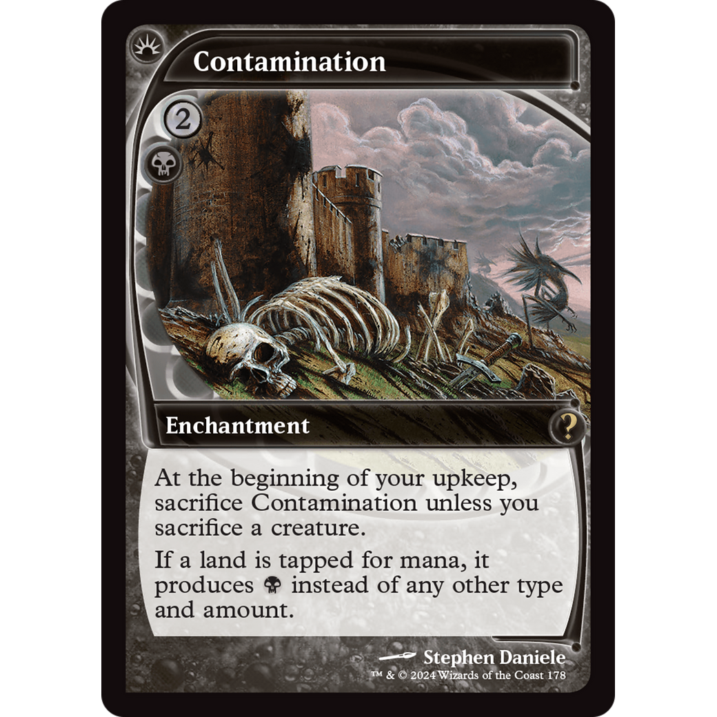 Contamination (Future Sight) (MB2-178) - Mystery Booster 2 Foil