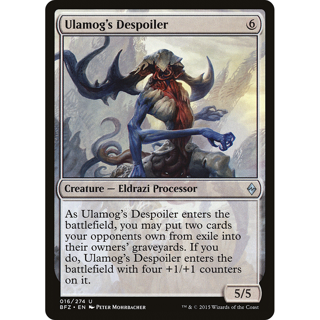 Ulamog's Despoiler (BFZ-016) - Battle for Zendikar