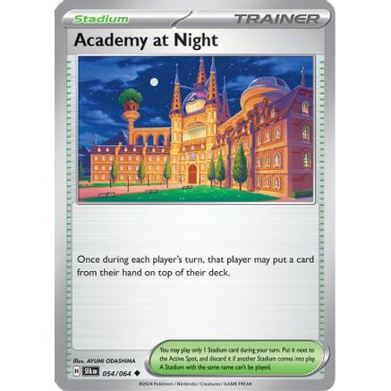 Academy at Night 54 - SV Shrouded Fable