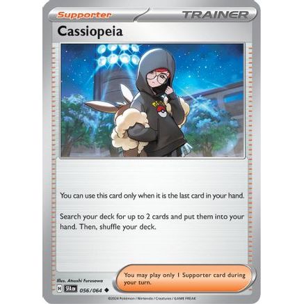 Cassiopeia - 056/064 56 - SV Shrouded Fable Reverse Holofoil