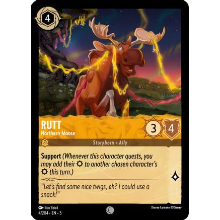 Rutt - Northern Moose (4/204) - Shimmering Skies Cold Foil