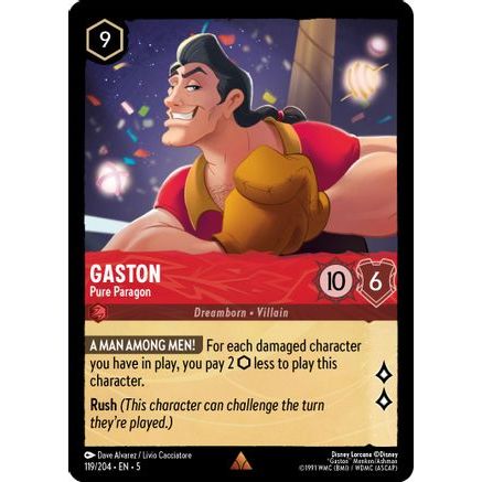 Gaston - Pure Paragon (119/204) - Shimmering Skies Cold Foil