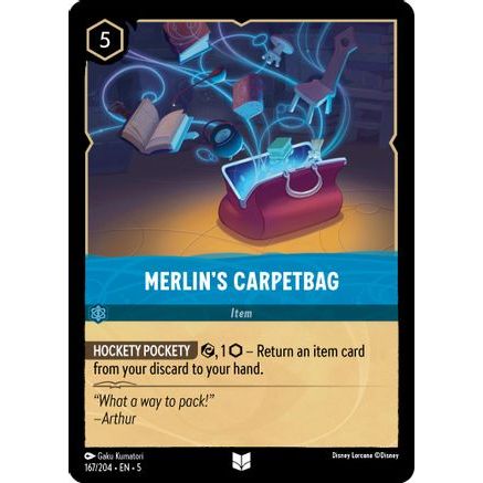 Merlin's Carpetbag (167/204) - Shimmering Skies Cold Foil