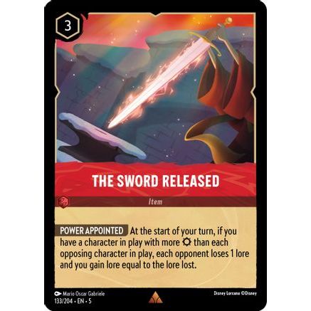 The Sword Released (133/204) - Shimmering Skies Cold Foil