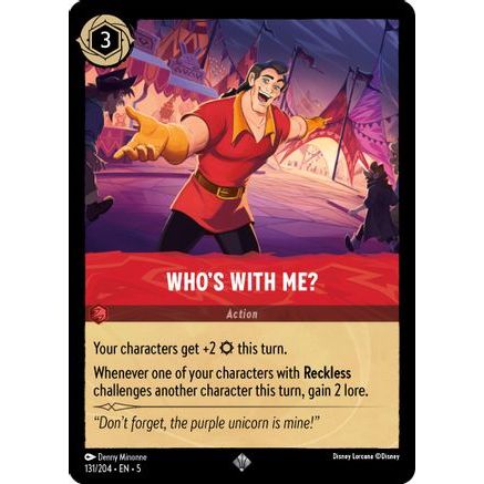 Who's With Me? (131/204) - Shimmering Skies Cold Foil