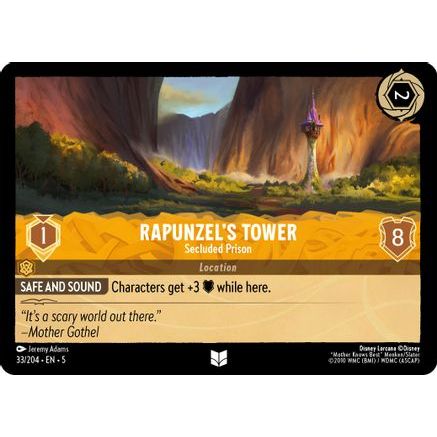 Rapunzel's Tower - Secluded Prison (33/204) - Shimmering Skies