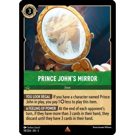 Prince John's Mirror (98/204) - Shimmering Skies Cold Foil