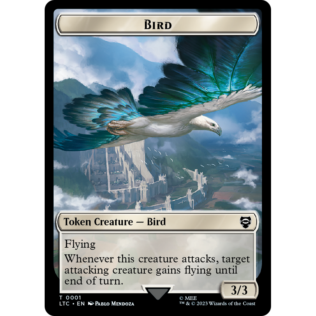 Bird (TLTC-001) - Tales of Middle-earth Commander Tokens