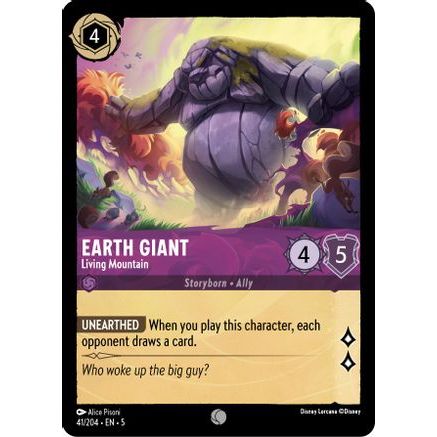 Earth Giant - Living Mountain (41/204) - Shimmering Skies
