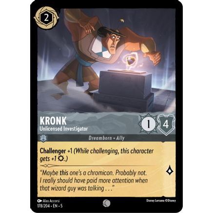 Kronk - Unlicensed Investigator (178/204) - Shimmering Skies Cold Foil