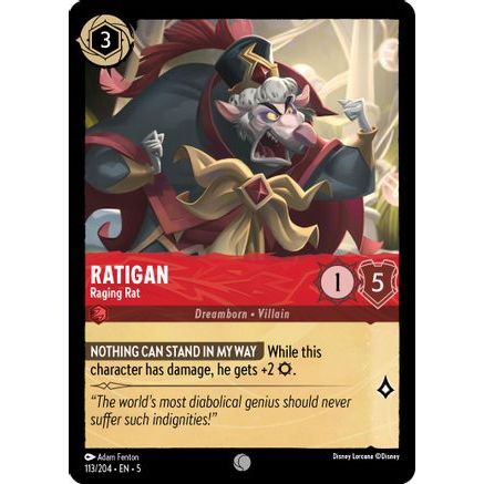 Ratigan - Raging Rat (113/204) - Shimmering Skies