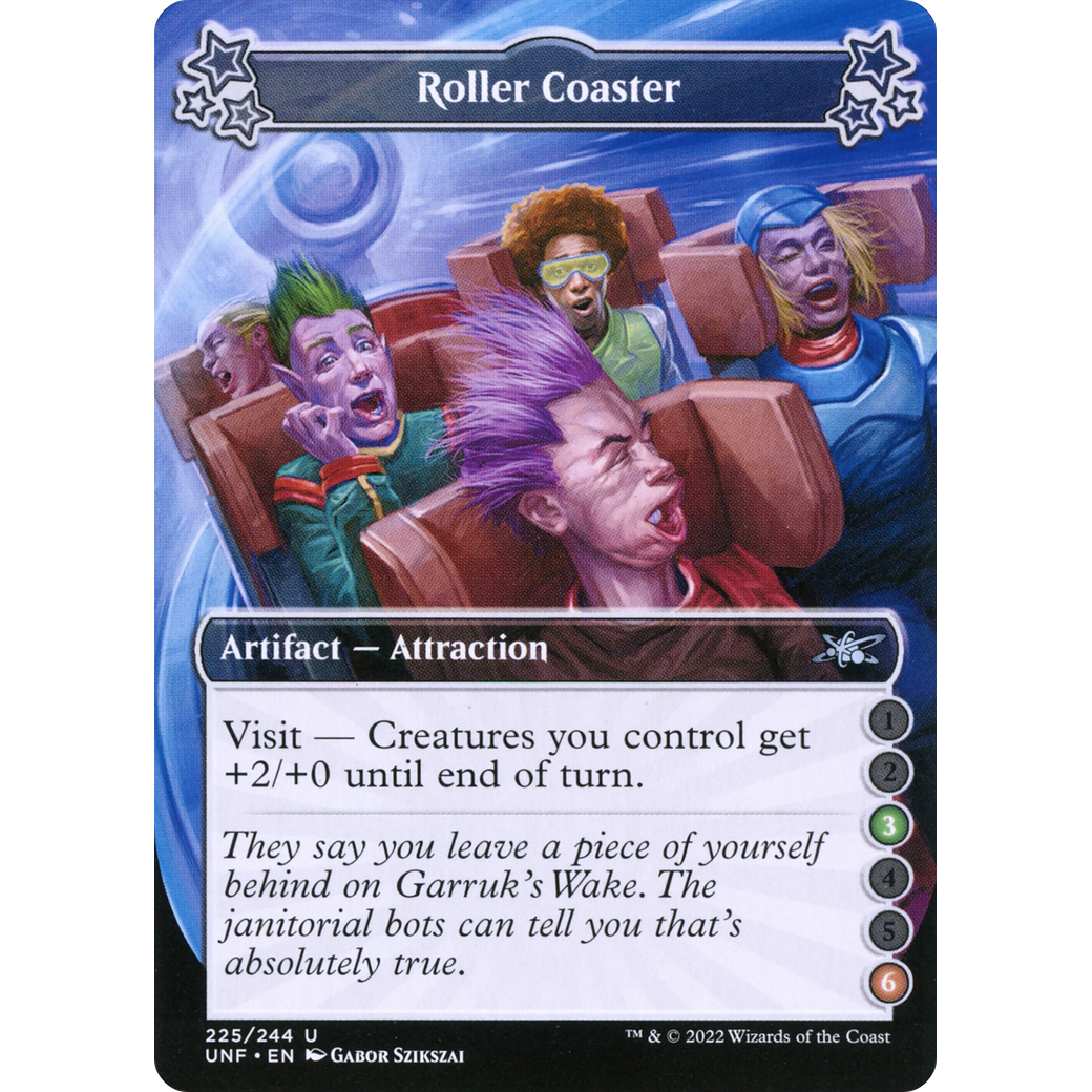 Roller Coaster (3-6) (UNF-225) - Unfinity Foil
