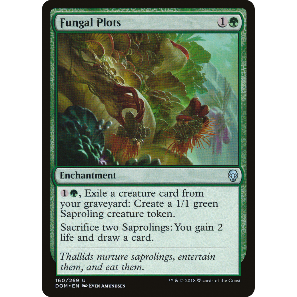 Fungal Plots (DOM-160) - Dominaria