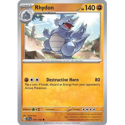 Rhydon 75 - SV07 Stellar Crown