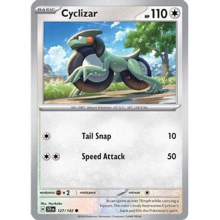 Cyclizar 127 - SV07 Stellar Crown Reverse Holofoil