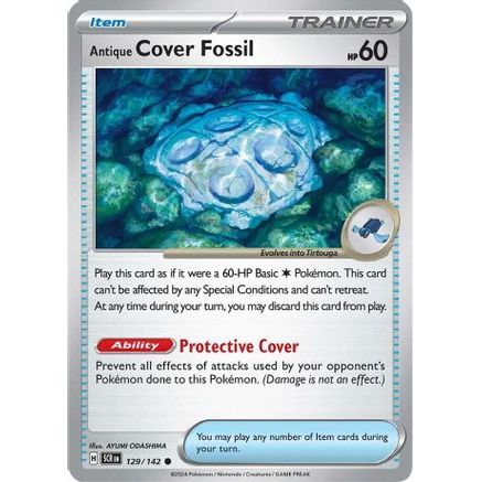 Antique Cover Fossil 129 - SV07 Stellar Crown